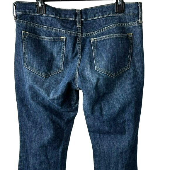 Old Navy Womens Size 10 Short Bootcut Straight Leg Denim Jeans Dark Wash - Picture 2 of 7